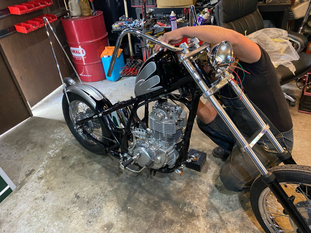 SR400カスタム SR400チョッパー