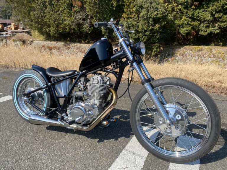 SR400 No.3 ハンドル