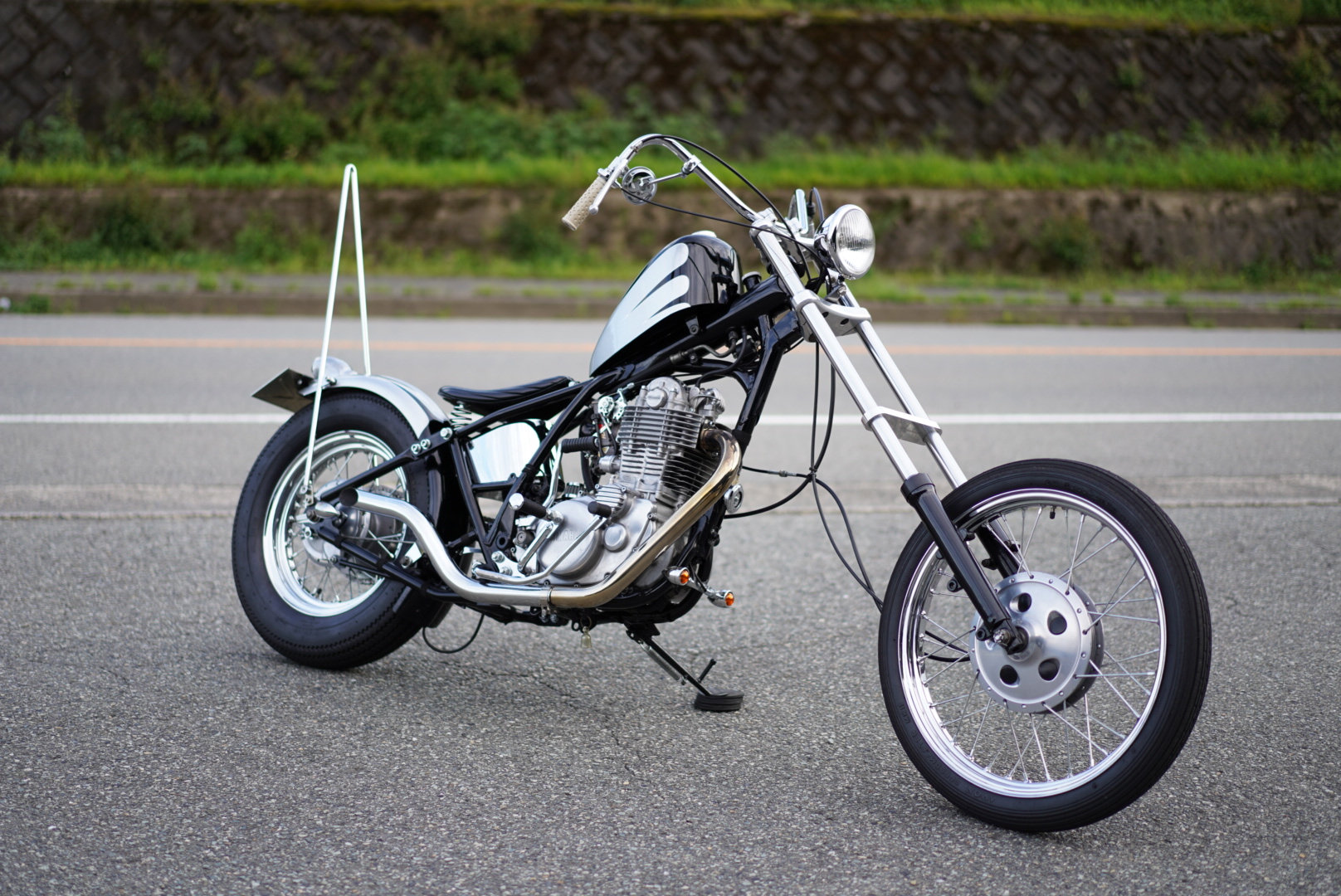 SR400ロングフォークチョッパー