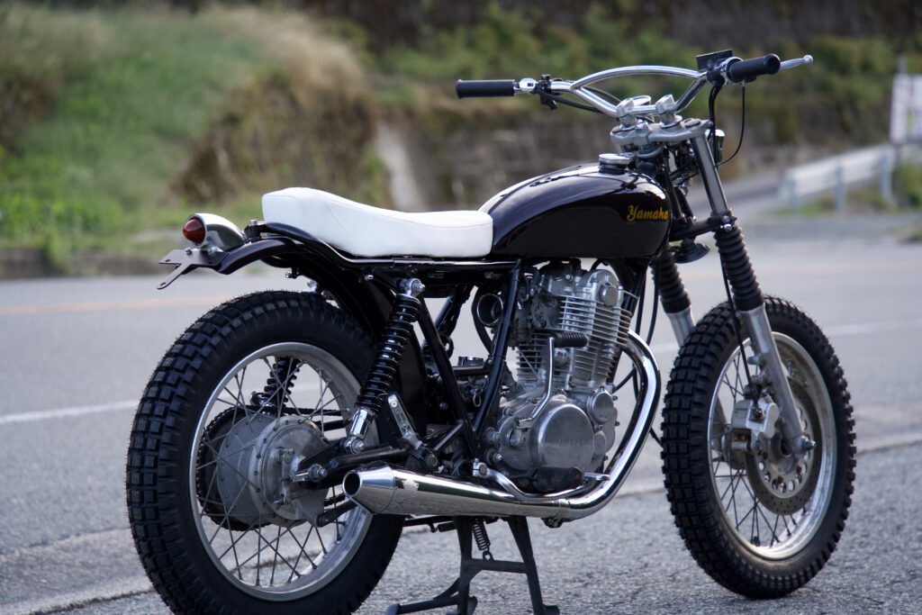 SR400 No.13 ハンドル
