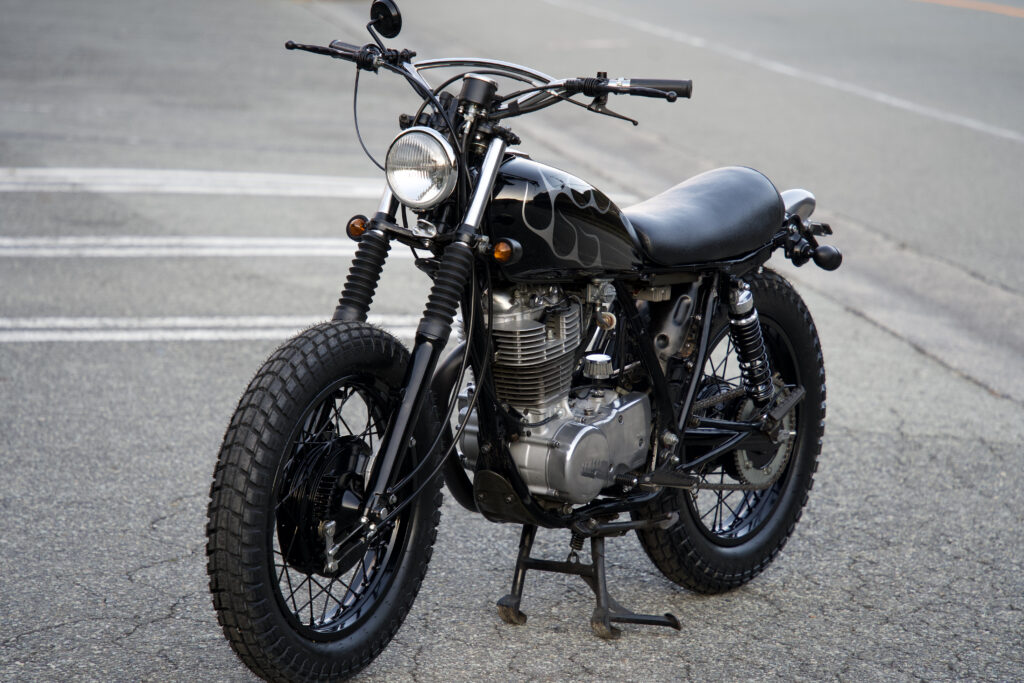 SR500 No.2 No.1 ハンドル