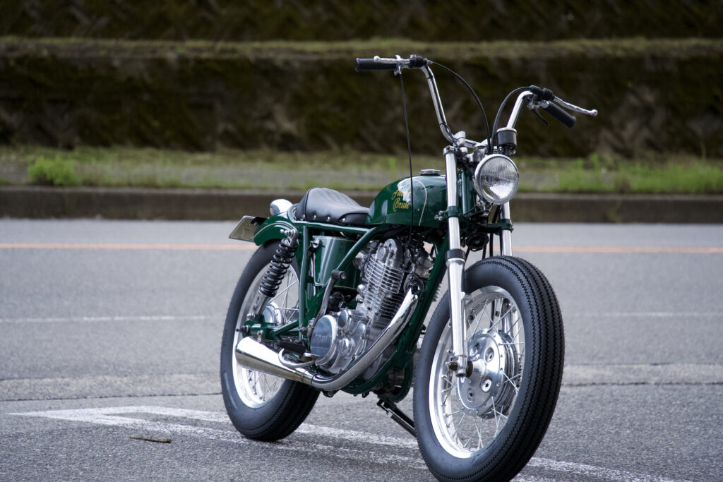 SR400 No.19 ハンドル