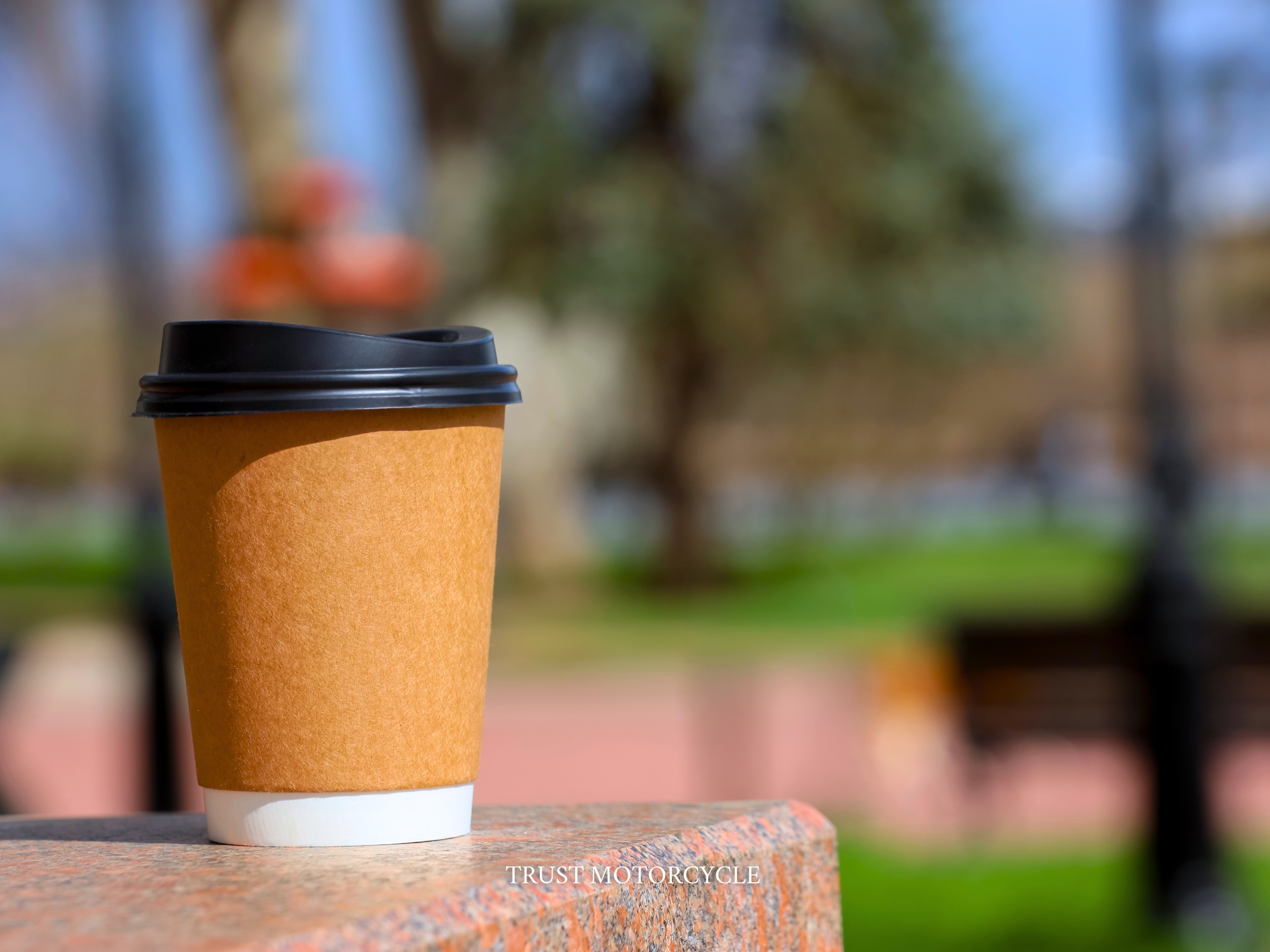併設カフェのコーヒーとランチを楽しめる空間